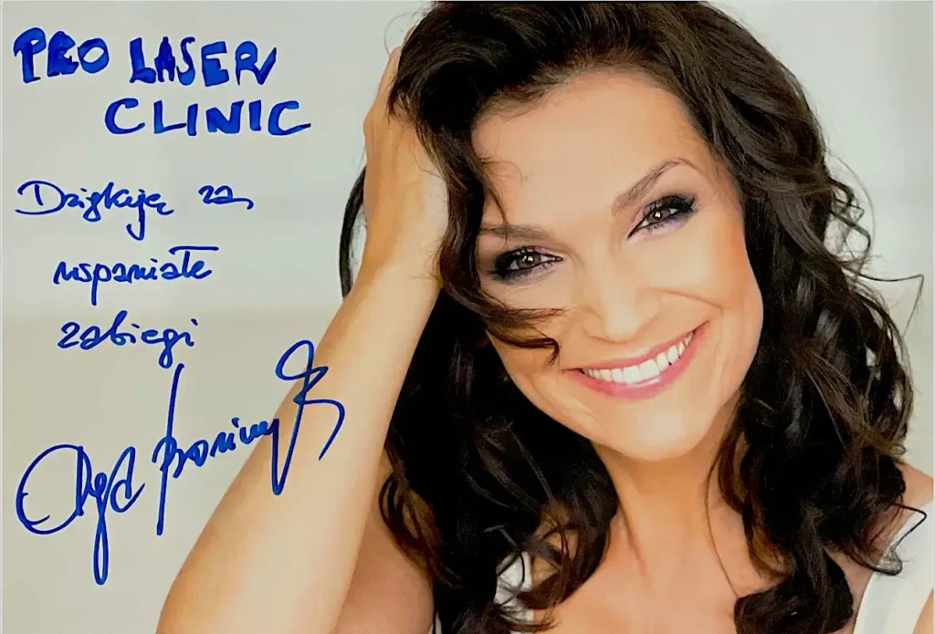 Olga Bończyk w Pro Laser Clinic