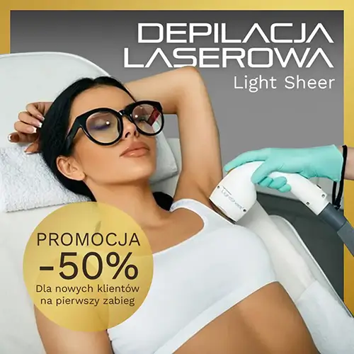 Depilacja Laserowa Light Sheer Pro Laser Clinic, Łódź, kosmetologia estetyczna, promocja